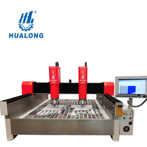 מכונות אבן Hualong גילוף כרסום חריטה גרניט מכונת נתב CNC עם מחיר מכירה זול HLSD-2030-2